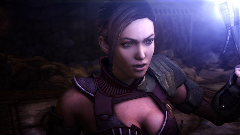 Illustration for article titled Red Faction: Armageddon's Kara Smuggles Cleavage Into The Martian Colonies